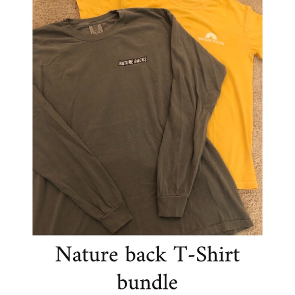 nature backs Tops - Nature backs T-Shirt bundle